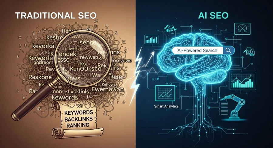 Cuộc cách mạng SEO AI: AI thay đổi SEO thế nào
