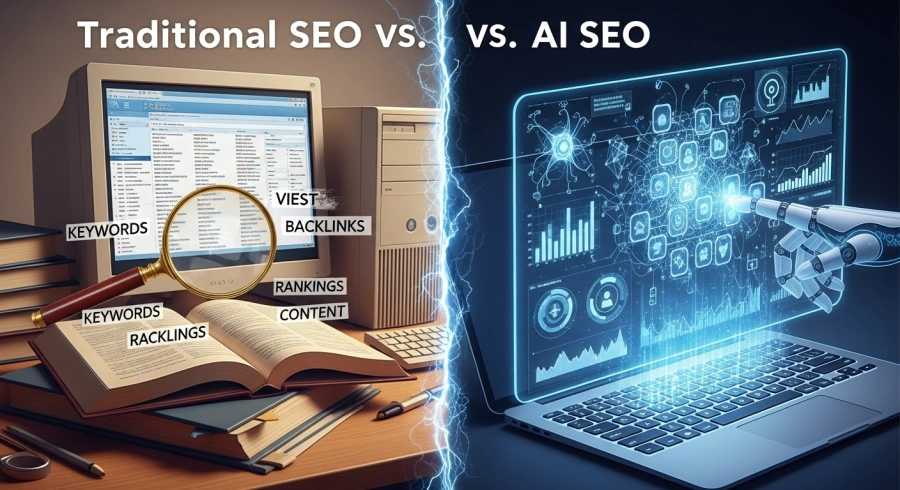 Cuộc chiến không hồi kết giữa SEO truyền thống và AI