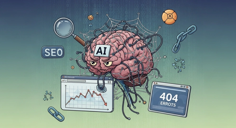 AI tạo internal link không hợp lý